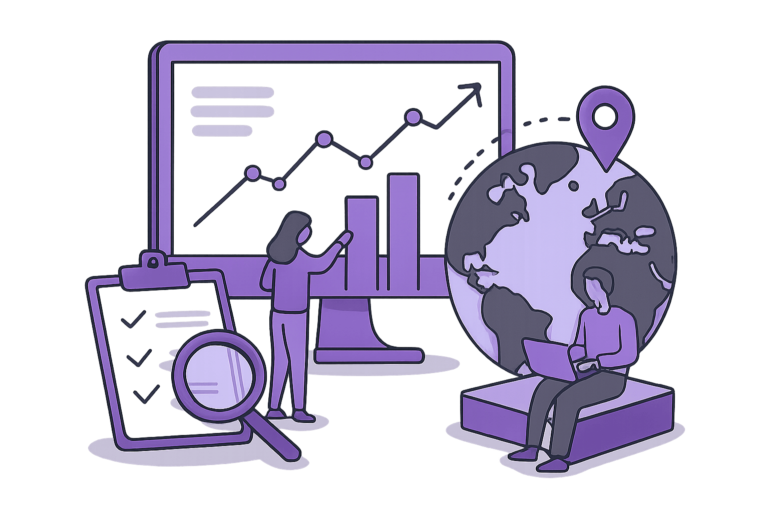 Laptop with colorful lighting