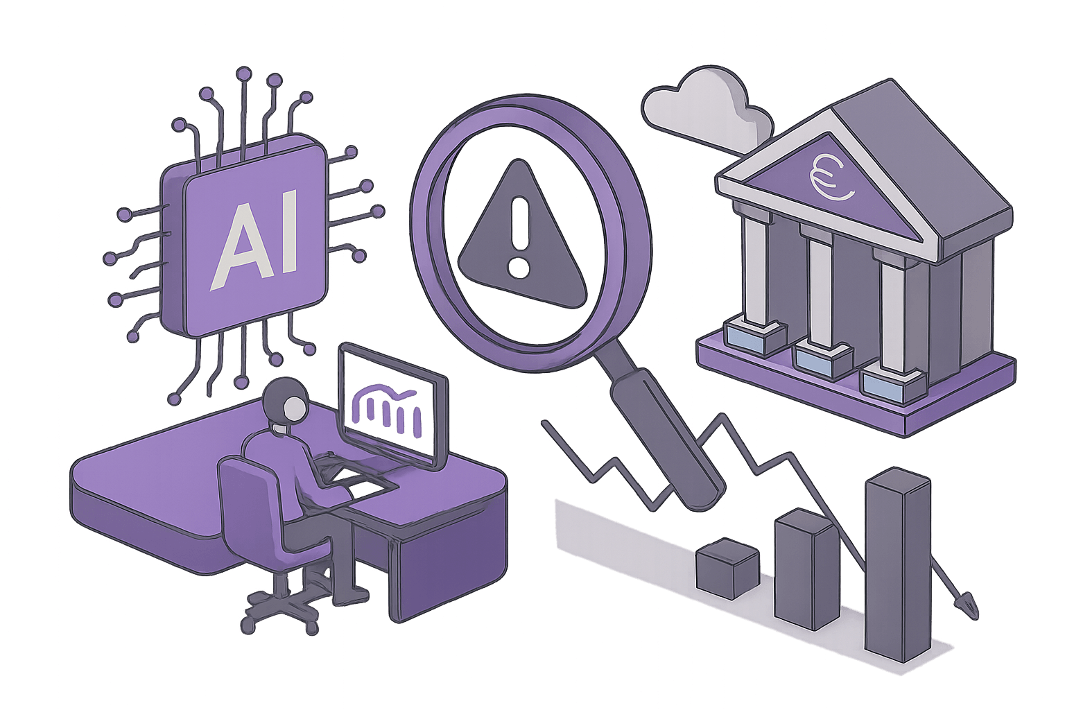 Laptop with colorful lighting