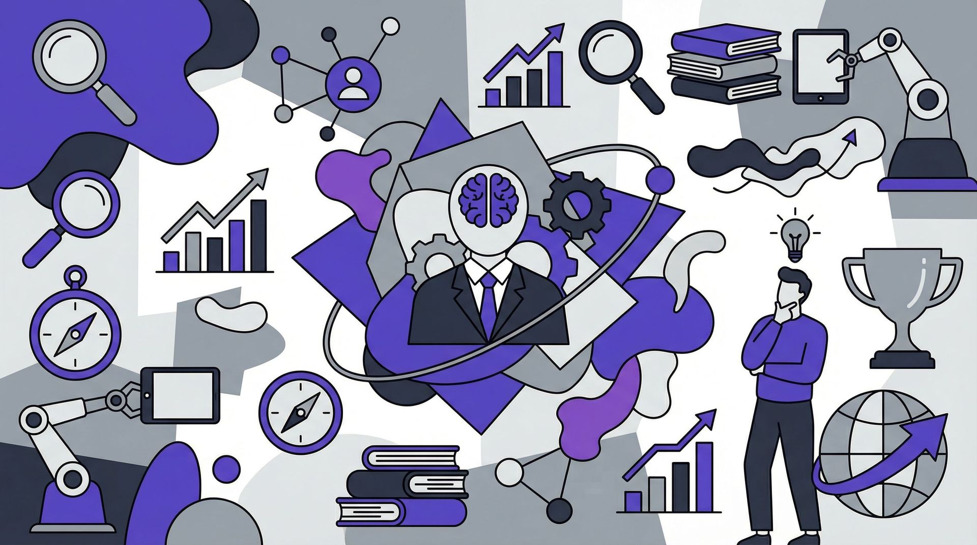 Laptop with colorful lighting