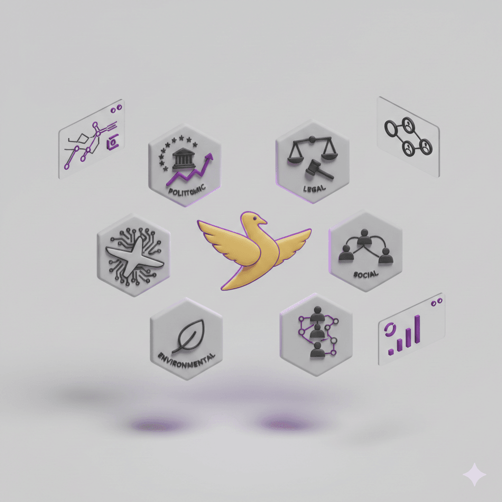 Laptop with colorful lighting