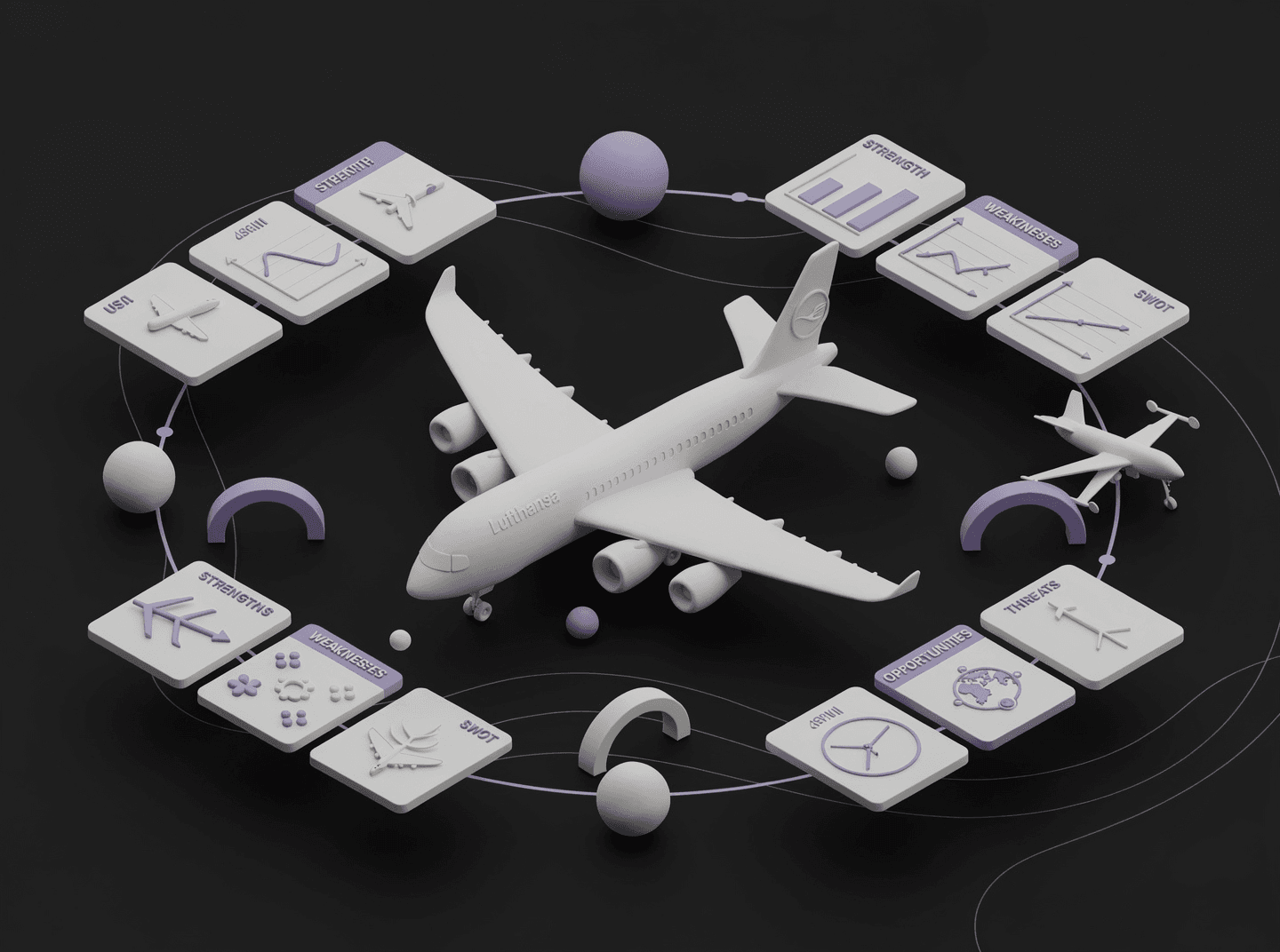 Laptop with colorful lighting